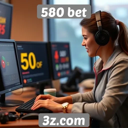 Atendimento ao cliente no site 580 bet